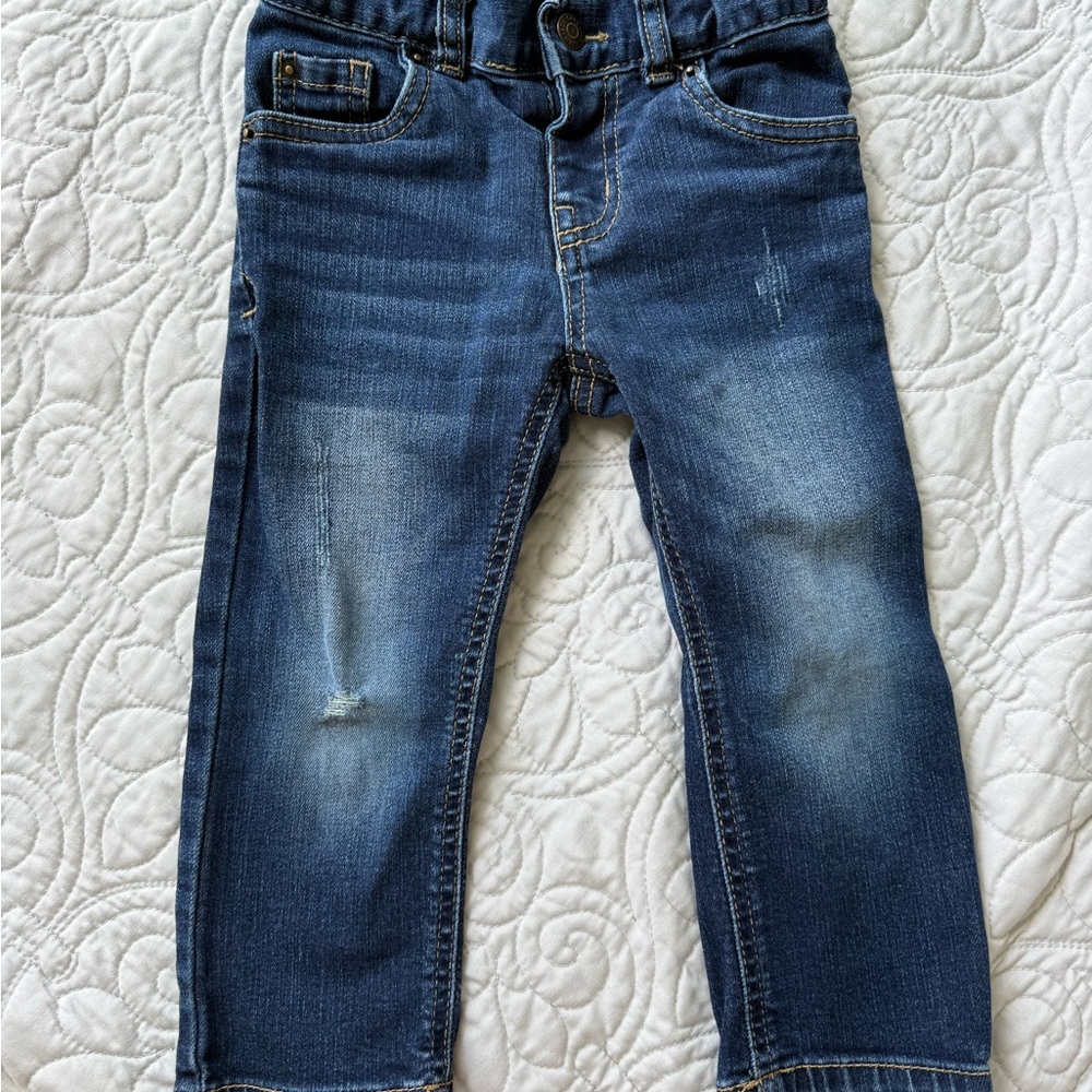 Cat & Jack Dark Blue Kids Jeans